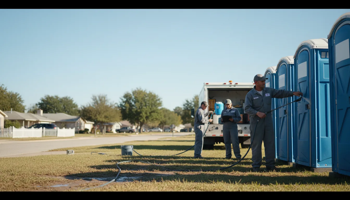 Long-Term Portable Toilet Rental in Bourg, LA near me